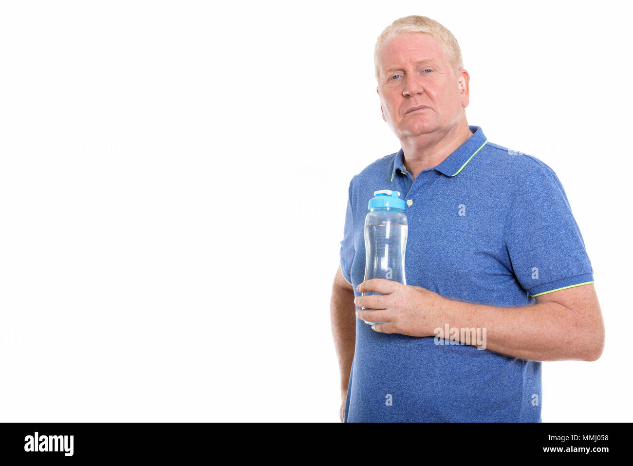 Studio shot of mature man Banque D'Images