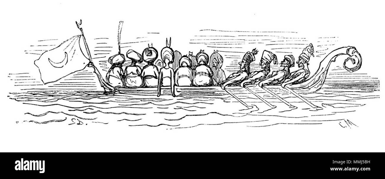 Gustave Doré - Baron von Münchhausen - 079 Banque D'Images