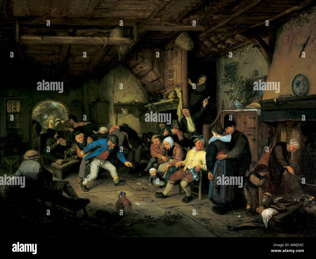 Deux paysans fumeurs Banque de photographies et d’images à haute