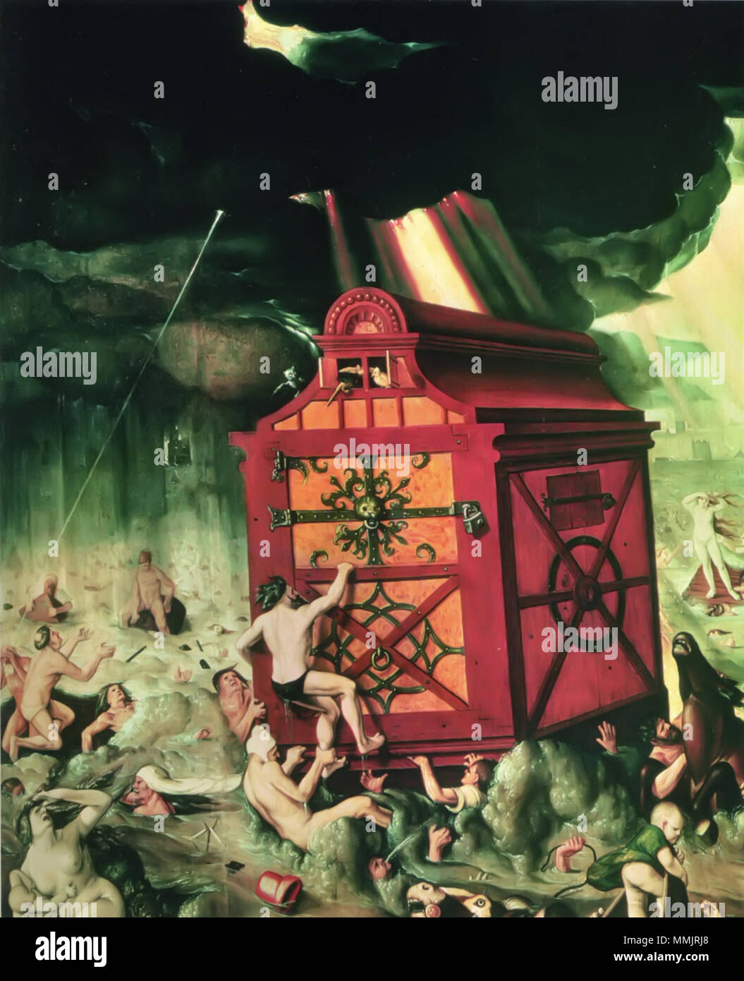 Par Hans Baldung Grien déluge, 1516 Deutsch : Die Sintflut English : Le Déluge . 1516. Hans Baldung, Déluge - 1516 - Banque D'Images