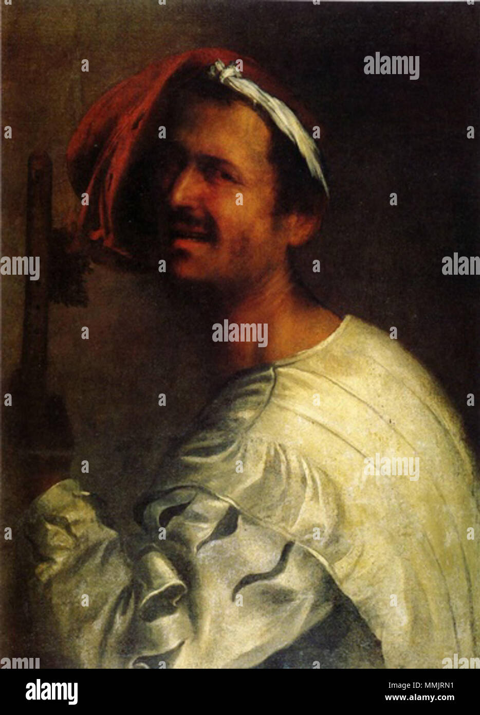 . Le joueur de flûte Q3977127. vers 1510. Giorgione, suonatore di flauto 2 Banque D'Images