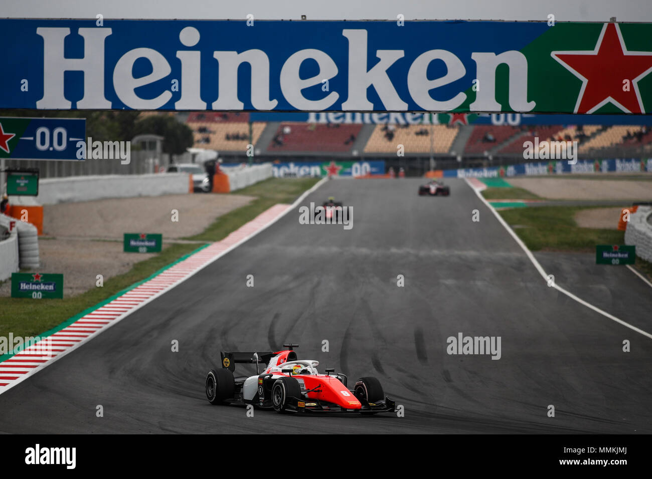 Barcelone, Espagne. 12 mai 2018. Circuit de Barcelone, Barcelone, Espagne ; Grand Prix d'Espagne de Formule 2, course 1, Roberto Merhi durant la course de F2 : Action Crédit Plus Sport Images/Alamy Live News Banque D'Images