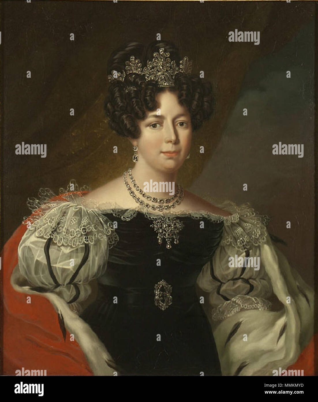 . Español : La Reina désirée de Suecia y de Noruega (1777-1860), en un retrato oficial realizado en 1822 Q18585730. 1822. Fredric Westin (1782-1862) Noms alternatifs Fredrik Westin Description peintre suédois et enseignant à l'université Date de naissance/décès 22 Septembre 1782 13 mai 1862 Lieu de naissance/décès Stockholm Stockholm contrôle d'autorité : Q1453234 : VIAF 55073792 ISNI : 0000 0000 6683 0745 ULAN : 500020648 GND : 12417129X SELIBR Desiree-Clary 1822 : 292883 Banque D'Images