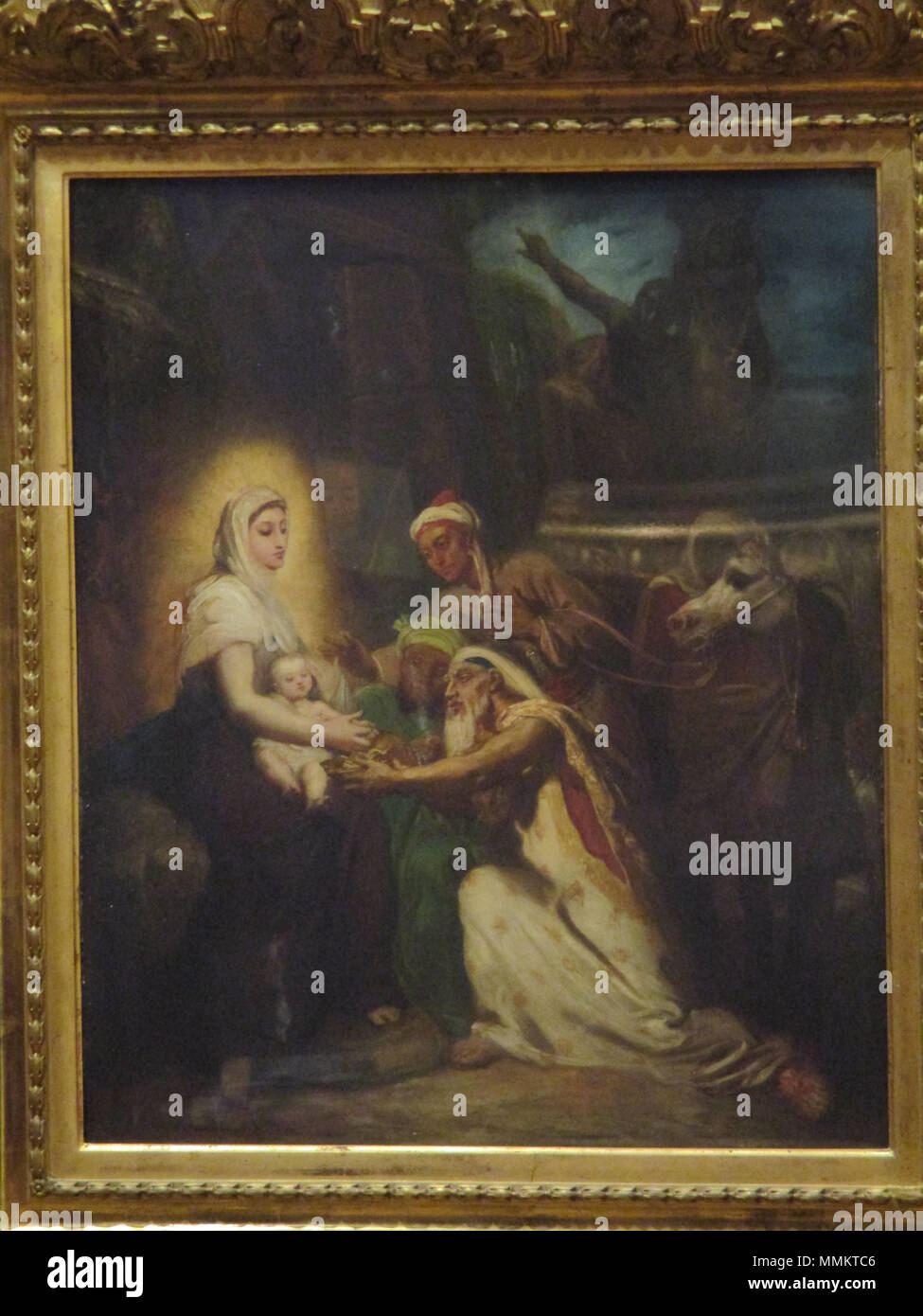 Chassériau Adoration des Mages Banque D'Images