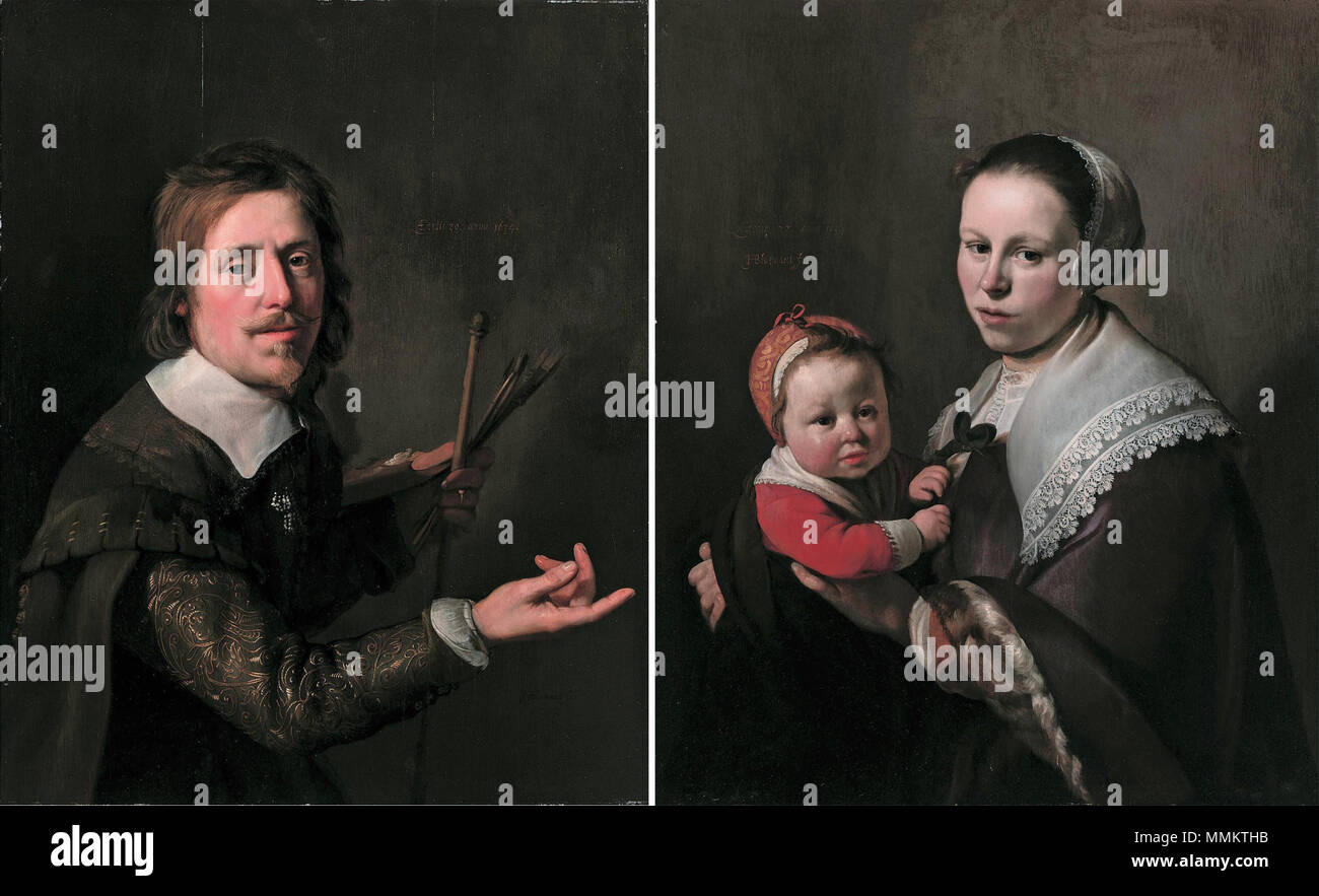 Gijsbert Gillisz de Hondecoutre avec femme et enfant, par Hendrick . 1634. Hendrick Bloemaert (1601/1602-1672) Noms alternatifs Hendrik Bloemaert peintre et dessinateur néerlandais Description Date de naissance/décès 1601 ou 1602 30 décembre 1672 (enterré) Lieu de naissance/décès Utrecht Utrecht Utrecht, lieu de travail de Rome (1626-1627), Utrecht (1630-1672) contrôle d'autorité : Q2641964 : VIAF ?9870851 ?ISNI : 0000 0000 8088 5881 ULAN : ?500028176 : WGA, Hendrick BLOEMAERT ?GND : ?119176645 Gijsbert Gillisz de Hondecoutre et famille(1604-1653) par Hendrick Bloemaert (Utrecht) 1601,2-1672 Banque D'Images