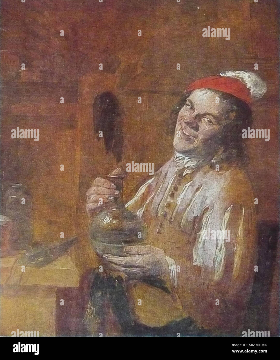 L'Apothicairerie. Entre 1620 et 1660. Après Frans Hals (1582/1583-1666) Noms alternatifs Frans Franchoisz Hals peintre et dessinateur néerlandais Description Date de naissance/décès 1582 ou 1583 26 août 1666 Lieu de naissance/décès Anvers Haarlem période de travail entre 1603 et 1666 circa circa lieu d'Haarlem contrôle d'autorité : Q167654 : VIAF ?100165653 ISNI : ?0000 0001 1453 225X ULAN : ?500027794 RCAC : ?n78091972 NLA : ?35164870 après WorldCat Frans Hals - l'Apothicairerie Banque D'Images
