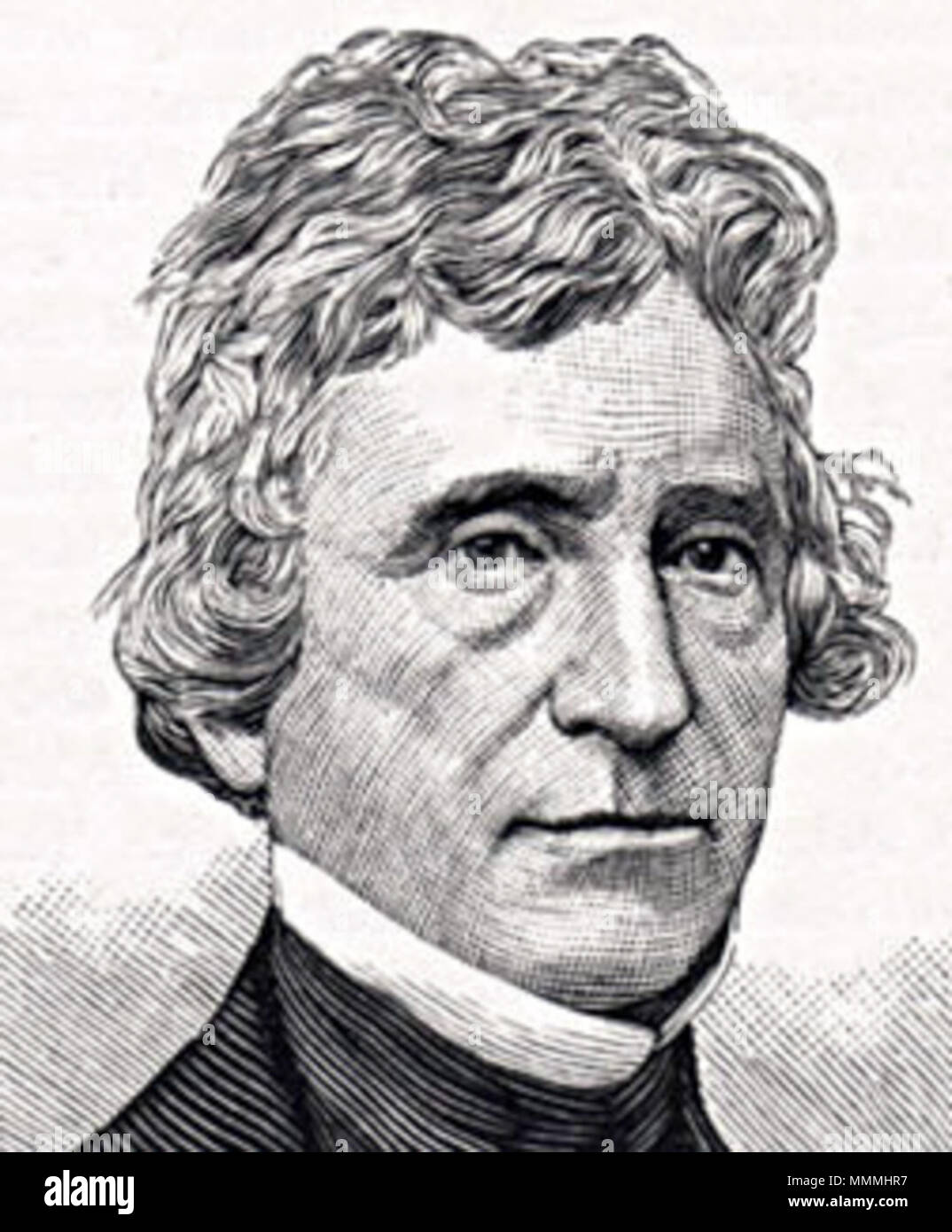 . Anglais : Harmar Denny, représentant américain de la Pennsylvanie . 19e siècle - Denny est mort en 1852. HarmarDenny inconnu Banque D'Images