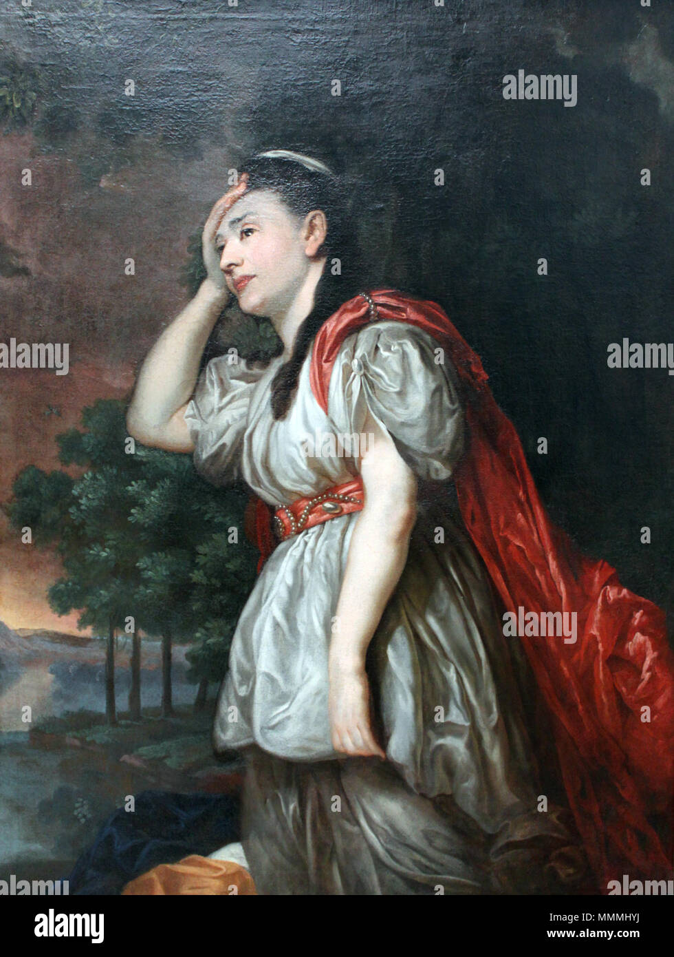 Anglais : Esther Charlotte Brandes comme Ariadne à Naxos (copie) Deutsch : Esther Charlotte Brandes als Ariadne auf Naxos (Kopie) . 1775. 1775 Graff Esther Charlotte Brandes anagoria Banque D'Images