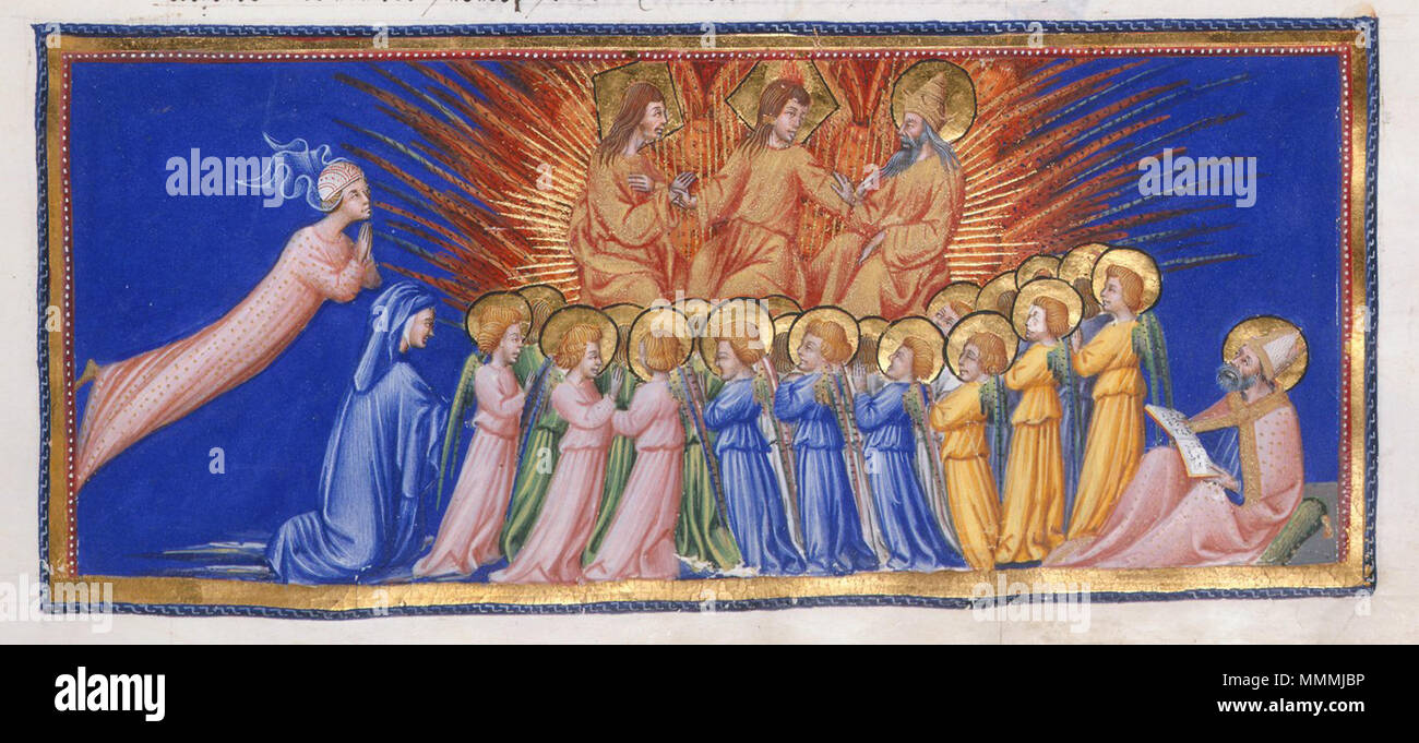 . Giovanni di Paolo, paradiso 52 ordini angelici.jpg . 1440s. voir fichier ou catégorie Giovanni di Paolo, paradiso 52 ordini angelici Banque D'Images