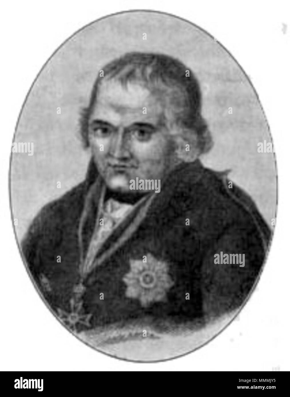 . Anglais : Georg Joseph Vogler Svenska : Georg Joseph Vogler . avant 1815. Nils Personne (texte), Hauber (image) 150-Georg Joseph Vogler-Svenska teatern 3 Banque D'Images