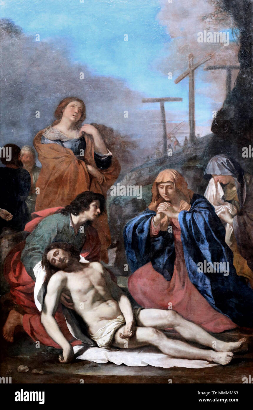 Guercino Pietà 2 Banque D'Images
