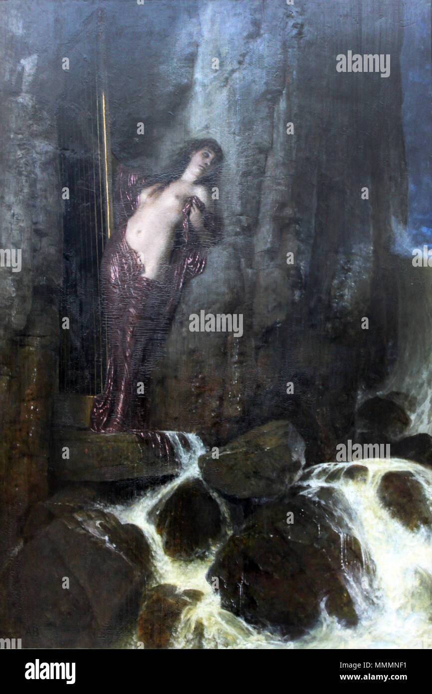 Haus Dallacker anagoria 1879 Böcklin Banque D'Images