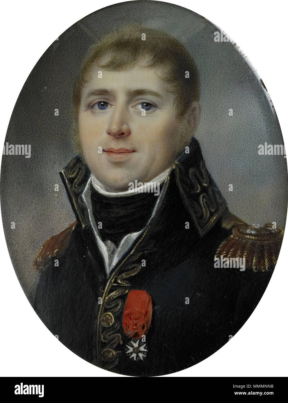 Carel Hendrik Ver Huell (1764-1845), Vice-amiral de la flotte batave et ministre de la Marine de la République batave, ornée de la Croix d'officier de la Légion d'honneur, qui lui a été attribué en 1804. 1804. Carel Hendrik Ver Huell (1764-1845) Banque D'Images