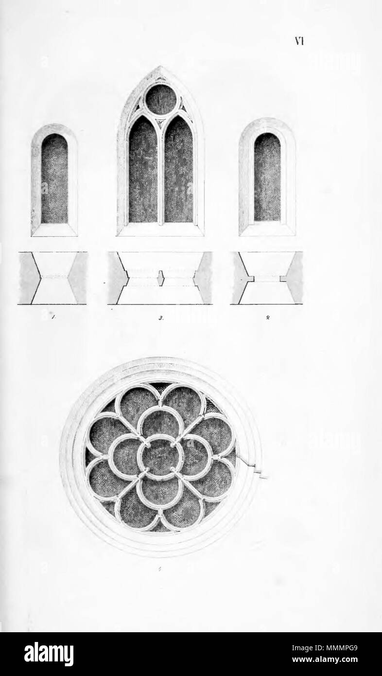 . Arkitekturhistoriska detaljritningar, Svenska : plansch VI Anglais : les dessins de détails architecturaux historiques, feuille VI . 1866. Carl Georg Brunius Brunius plansch VI Banque D'Images . Arkitekturhistoriska detaljritningar, Svenska : plansch VI Anglais : les dessins de détails architecturaux historiques, feuille VI . 1866. Carl Georg Brunius Brunius plansch VI Banque D'Images