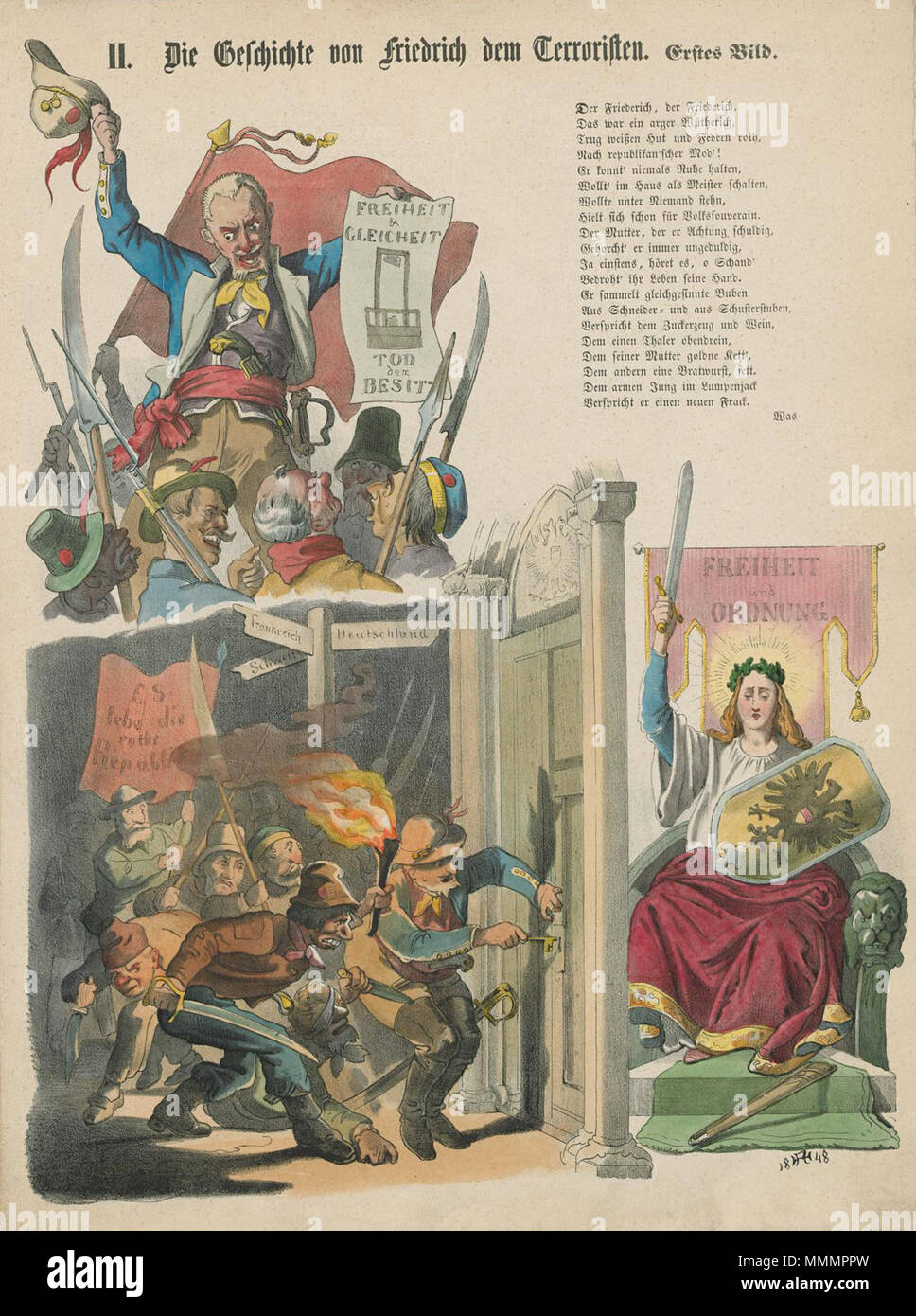 . Deutsch : Die Geschichte von dem Friedrich Terroristen in der Politische Struwwelpeter . 1849. Henry Ritter (1816-1853) Noms alternatifs Heinrich Ritter ; h. ritter ; Henry ritter ; Heinrich ritter ; Henri ritter Description German-Canadian peintre et illustrateur Date de naissance/décès 24 MAI 1816 21 décembre 1853 Lieu de naissance/décès Montréal Düsseldorf contrôle d'autorité : Q5727559 : VIAF ?5309486 ULAN : ?500031092 RCAC : ?n88625863 GND : ?116571845 RKD : ?67171 Henry WorldCat Ritter - Die Geschichte von dem Terroristen Friedrich 1 Banque D'Images