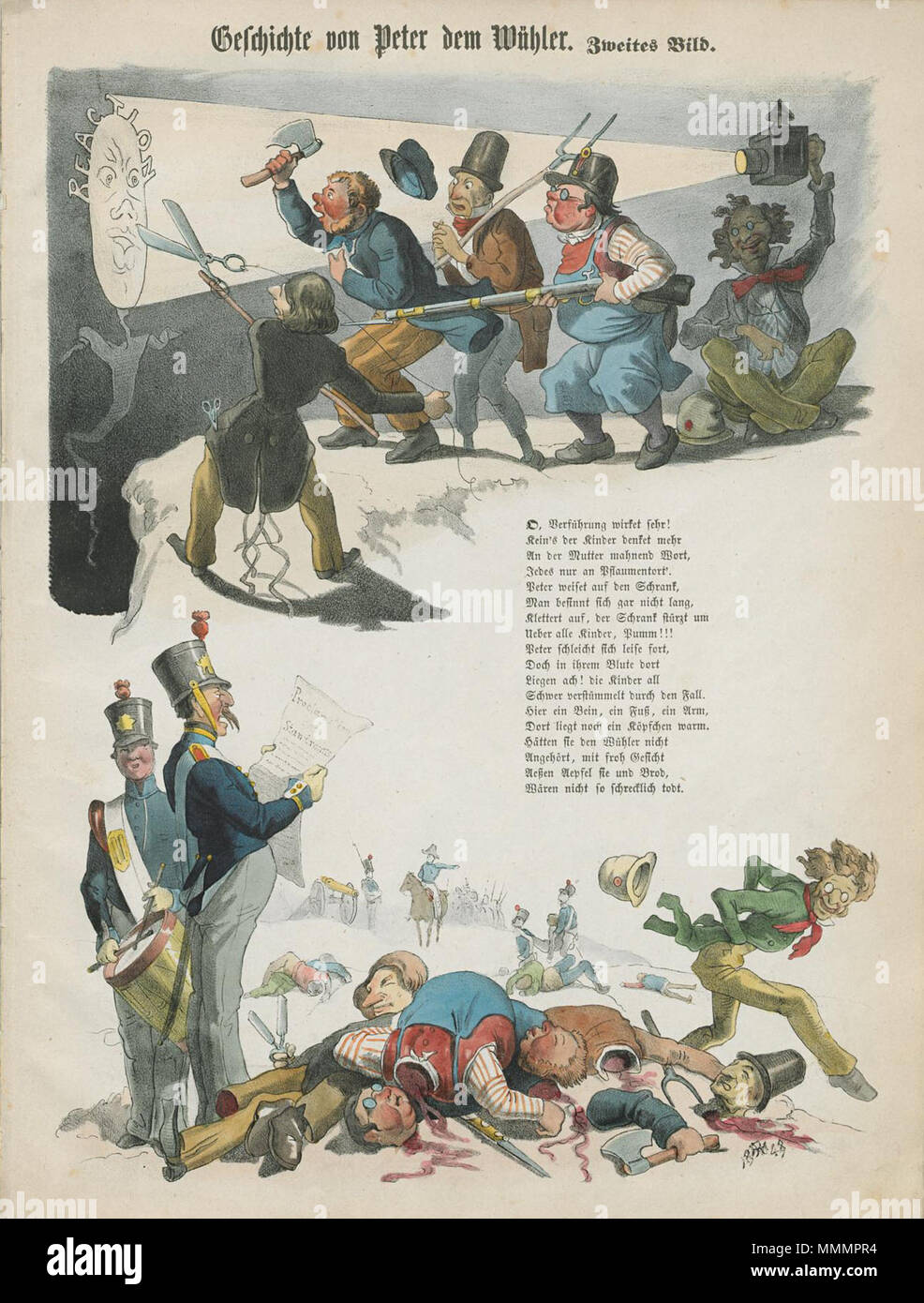 . Deutsch : Die Geschichte von dem Wühler Peter in der Politische Struwwelpeter . 1849. Henry Ritter (1816-1853) Noms alternatifs Heinrich Ritter ; h. ritter ; Henry ritter ; Heinrich ritter ; Henri ritter Description German-Canadian peintre et illustrateur Date de naissance/décès 24 MAI 1816 21 décembre 1853 Lieu de naissance/décès Montréal Düsseldorf contrôle d'autorité : Q5727559 : VIAF ?5309486 ULAN : ?500031092 RCAC : ?n88625863 GND : ?116571845 RKD : ?67171 Henry WorldCat Ritter - Die Geschichte von dem Peter Wuehler 2 Banque D'Images
