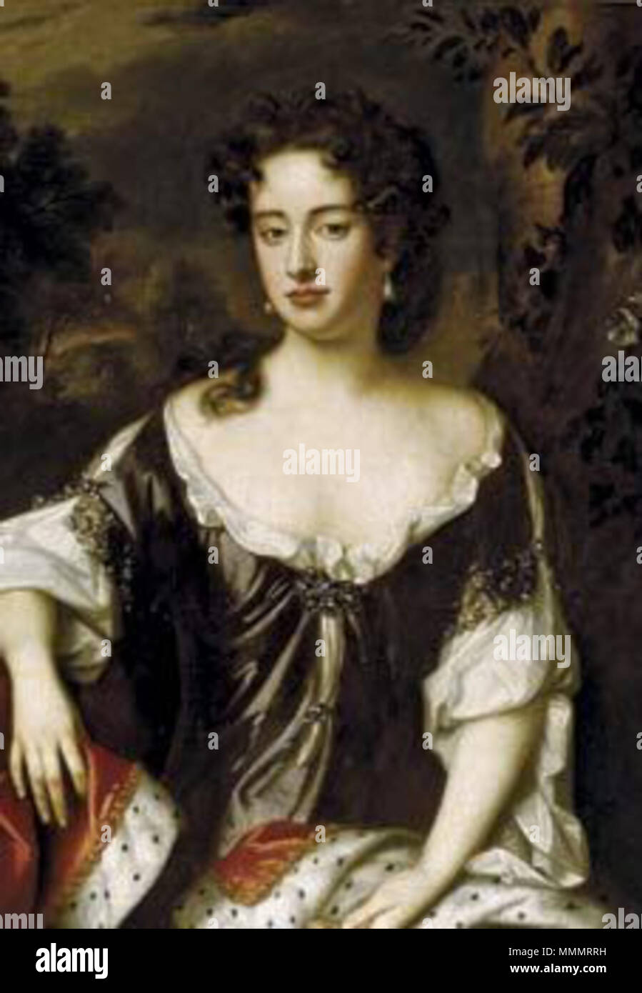 . Anglais : Anne, future reine d'Angleterre, &c. Au moment de la séance qu'elle était le titre de Son Altesse Royale la princesse du Danemark et de la Norvège en raison de son mariage. Elle est devenue reine d'Angleterre, d'Écosse et l'Irlande en 1700, le titre de reine de Grande-Bretagne et d'Irlande de 1707 . 22 mars 2009, 21:30 (UTC). Anniex.jpg : Willem Wissing travail dérivé : Maximus0970 (talk) 47 Anna Regina Banque D'Images