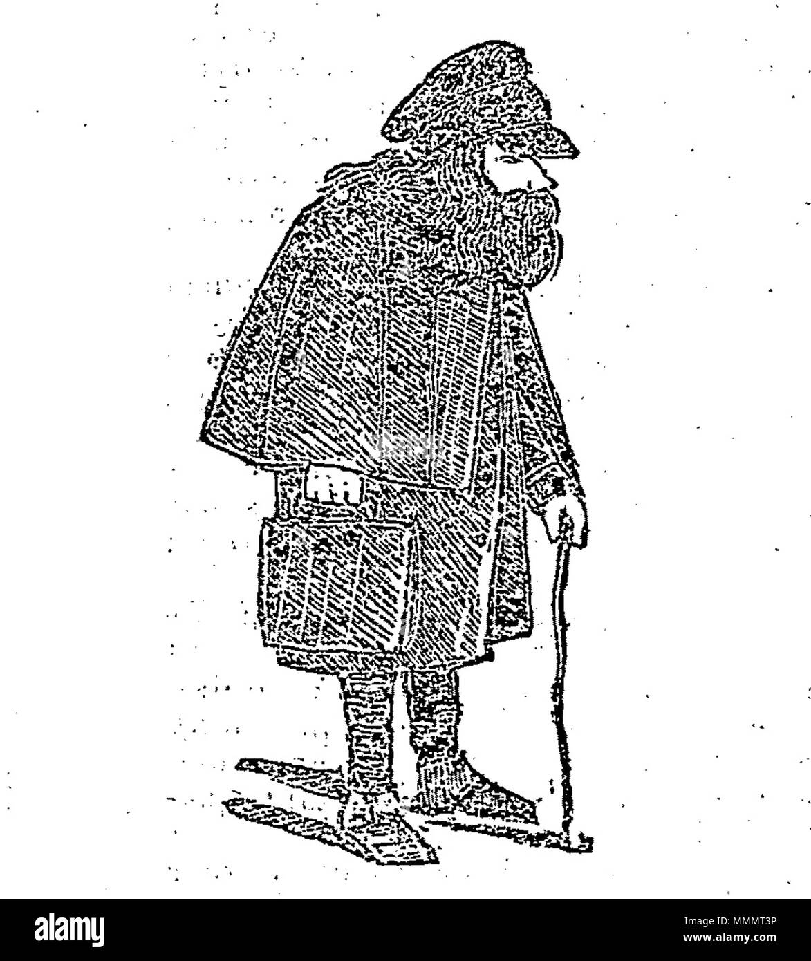 Grosperrin (La Scie illustrée - 29 mars 1866) Banque D'Images