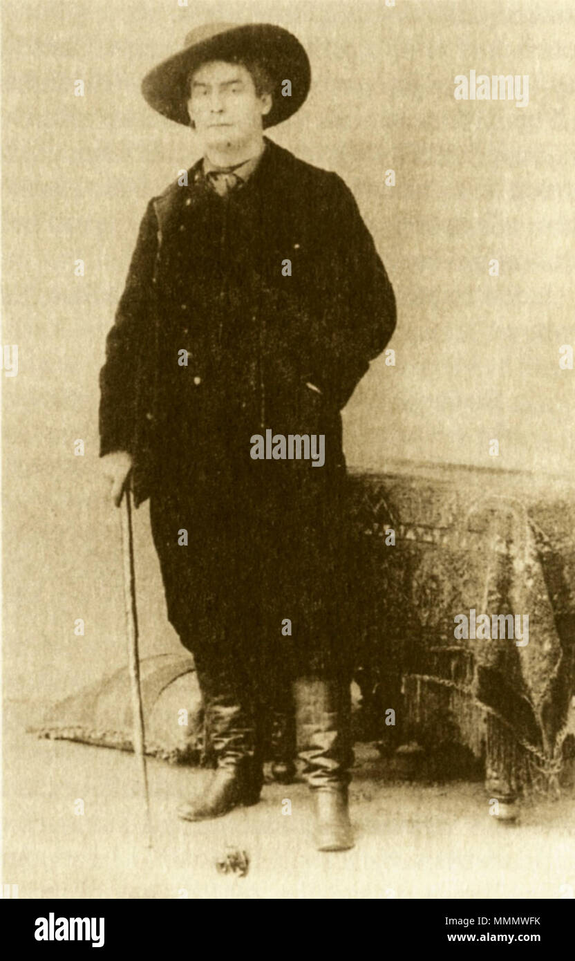 . Aristide Bruant . vers 1886. Inconnu 55 Aristide Bruant foto Banque D'Images