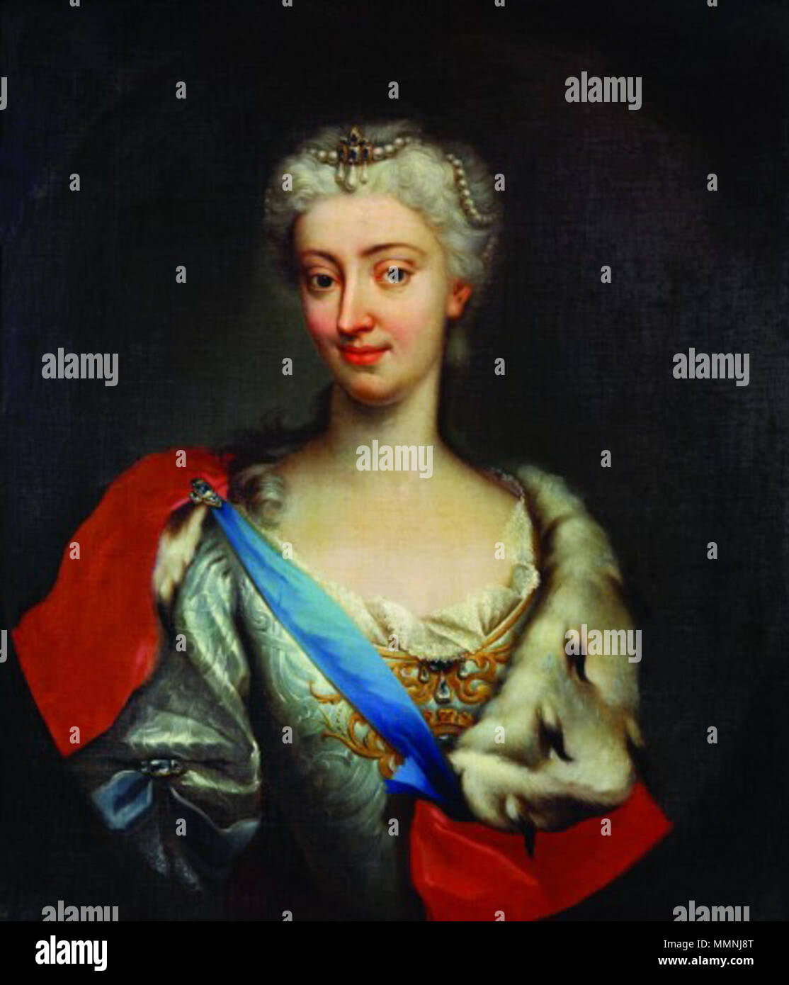 . Anglais : Maria Clementina Sobieska, reine d'Angleterre, l'Irlande et les Ecossais Jacobite (Stuart) Portrait de Maria Clementina Sobieska (1702-1735)). vers 1719. Maria Clementina Sobieska Banque D'Images