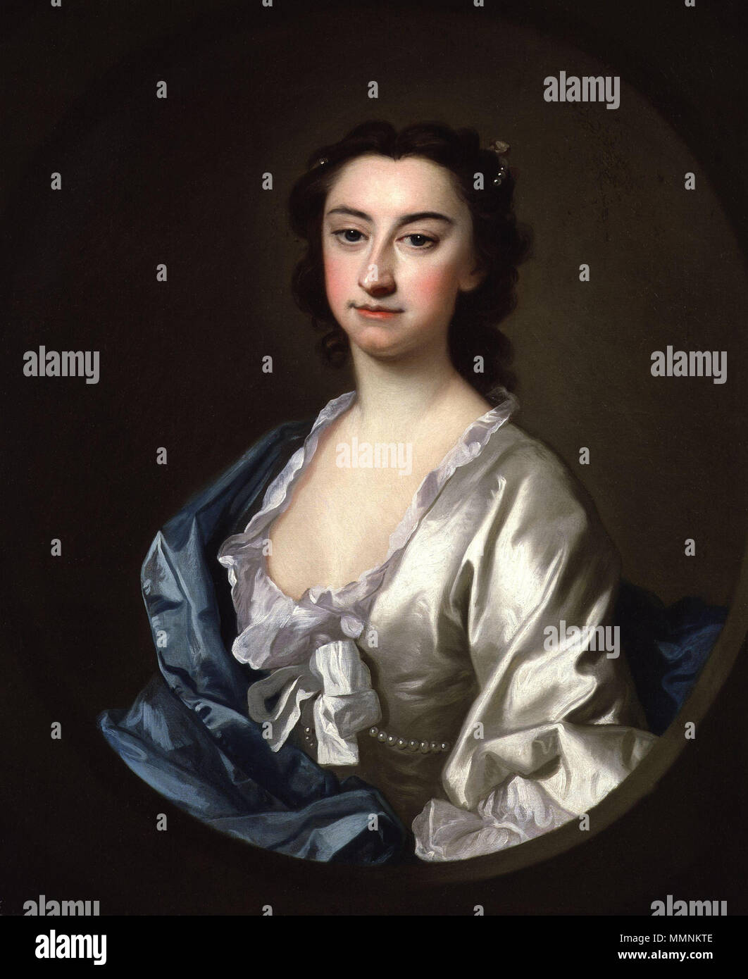 Maria Susannah Cibber (née Arne) par Thomas Hudson Banque D'Images