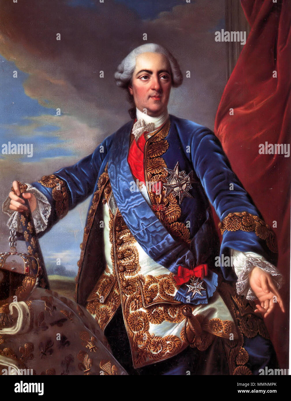 Portrait De Louis Xv Roi De France 1710 1774 18e Siecle Louis Xv Buste Photo Stock Alamy