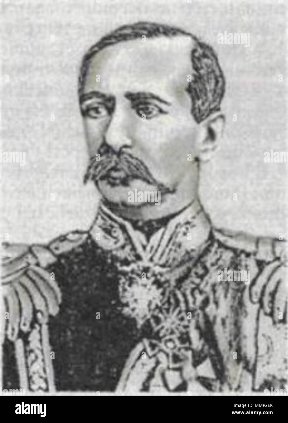. Anglais : Alexandre Lvovitch Potapov, général russe (1818-1886) . avant 1886. Inconnu 35 Alexander Potapov Lvovitch Banque D'Images
