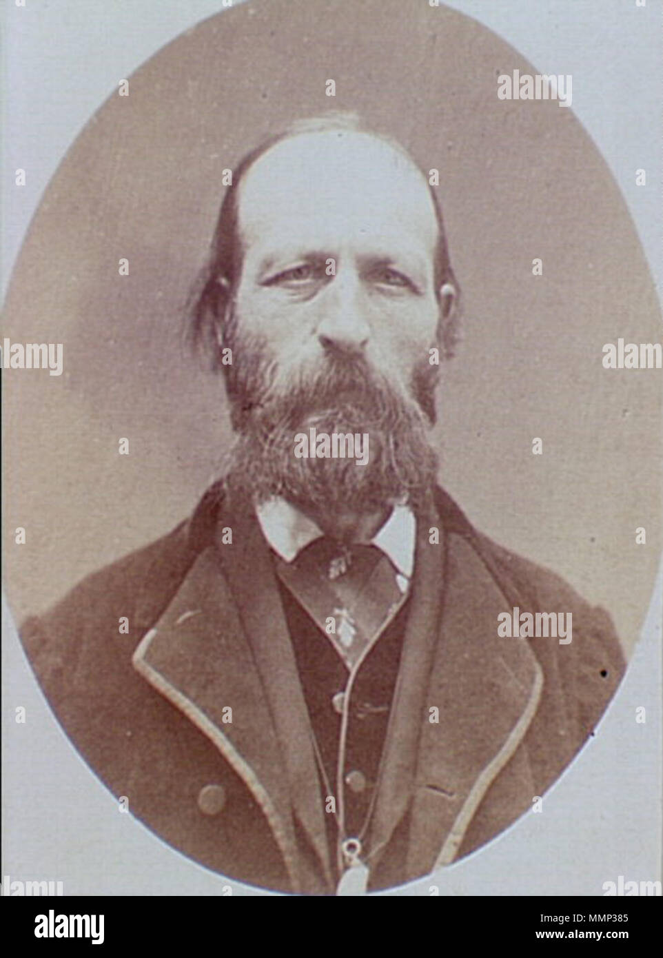 . Jules Allix (1818-1897), membre de la Commune de Paris . 1871. Jules Allix 1871 inconnu 39 Banque D'Images
