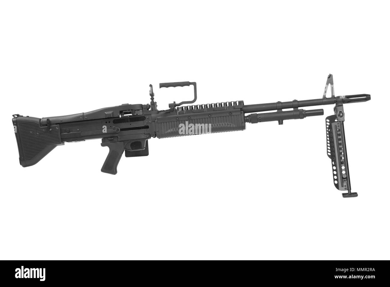 M60 machine gun isolated Banque D'Images