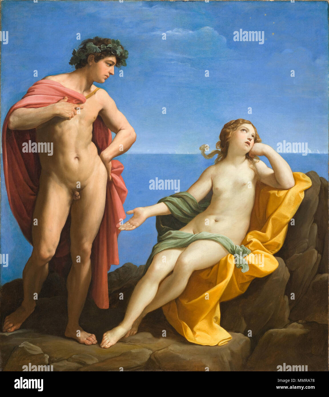 Bacchus et Ariane Guido Reni (1575-1642) Noms alternatifs Guido Guido italien il Rhenus Description peintre, dessinateur et aquafortiste Date de naissance/décès 14 Novembre 1575 18 août 1642 Lieu de naissance/décès Calvenzano Bologna Bologna lieu de travail (1599-1600), Rome (1600-1602), Bologne (1603-1605), Rome (1605-1610), Bologne (1611-1612), Rome (1612), Bologne (1615-1616), Paris (1617-1621), Rome (1622-1629), Naples (1624-1626, 1640-1642) le contrôle d'autorité : Q109061 : VIAF ?49288294 ISNI : ?0000000123206667 ULAN : ?500030334 RCAC : ?n80021717 : NLA ?36520375 Bacchus WorldCat et Aria Banque D'Images
