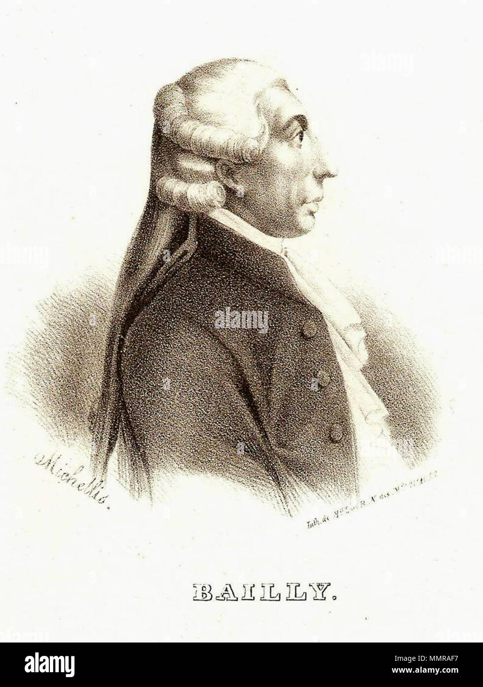 Bailly. 1789. Bailly 01 Banque D'Images