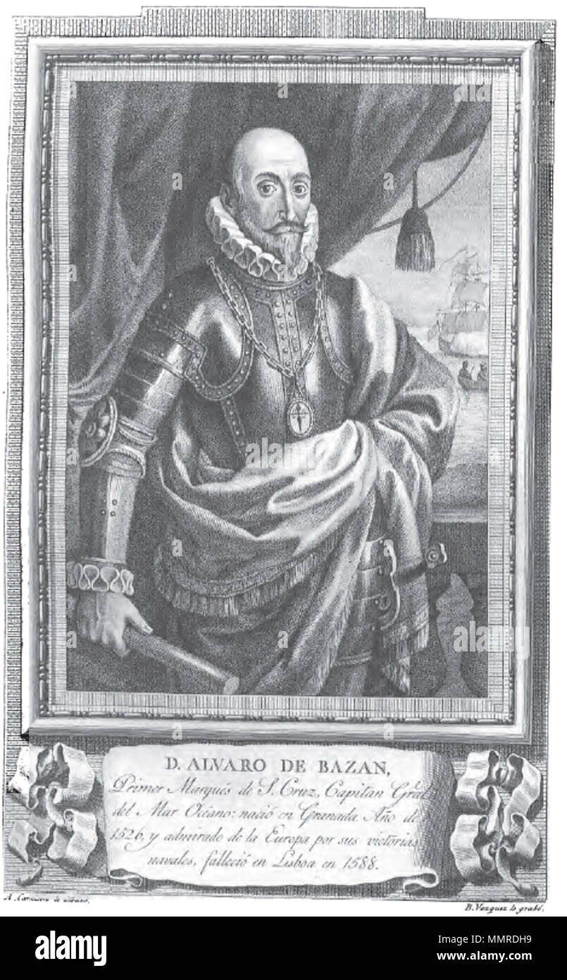 Álvaro de Bazán Banque D'Images
