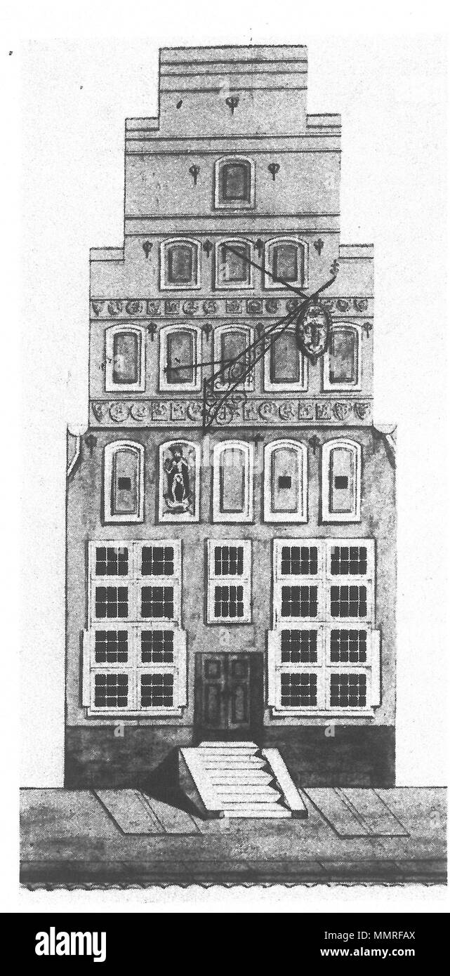 Bergenfahrer-Schütting à Lübeck Banque D'Images