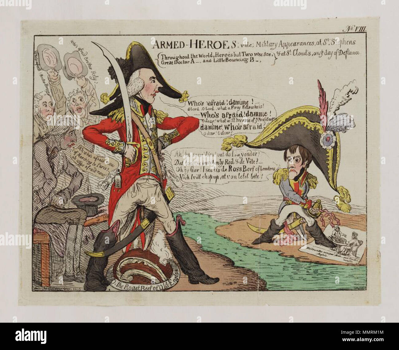 Les bibliothèques Bodleian, Armedheroes- vide, au militaire St Stephens- Napoléon Bonaparte premier consul s'est rendu à Notre Dame pour Banque D'Images