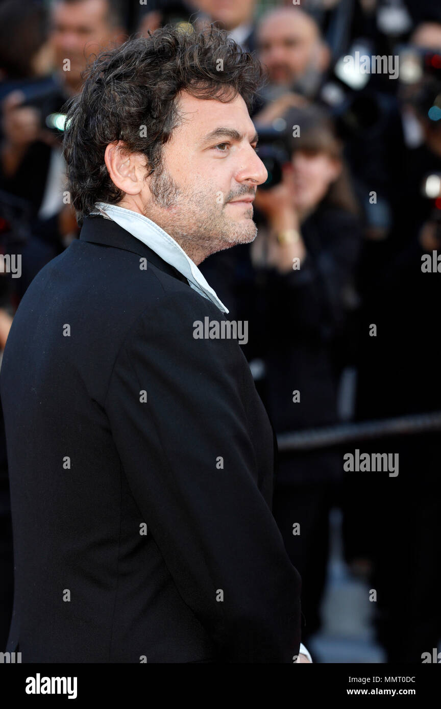 Cannes, France.. 12 mai, 2018. Matthieu Chedid participant à la 'Les Filles du Soleil / Les filles du soleil" au cours de la premiere 71e Festival du Film de Cannes au Palais des Festivals le 12 mai 2018 à Cannes, France Crédit : Geisler-Fotopress/Alamy Live News Banque D'Images