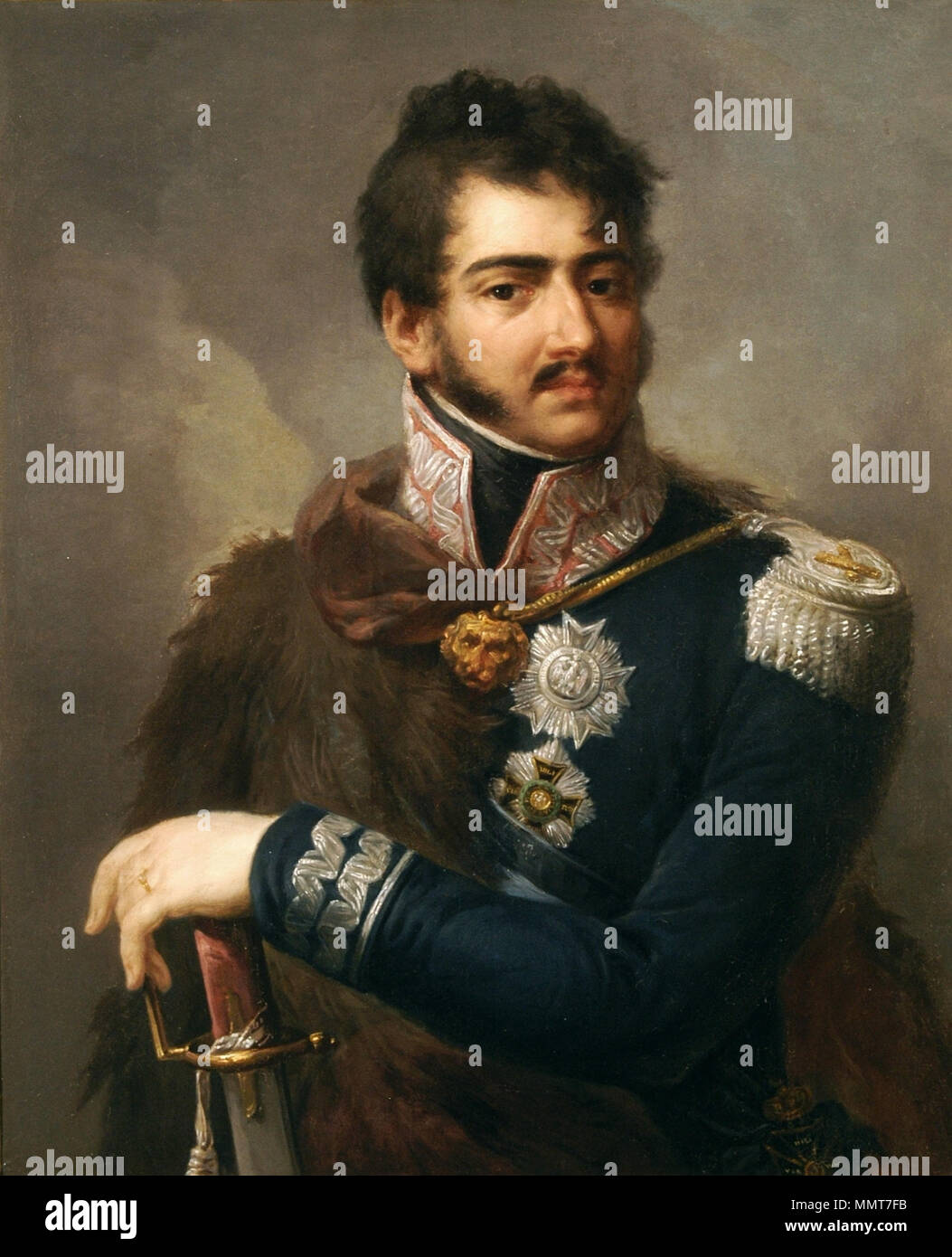 Grassi prince Józef Poniatowski Banque D'Images