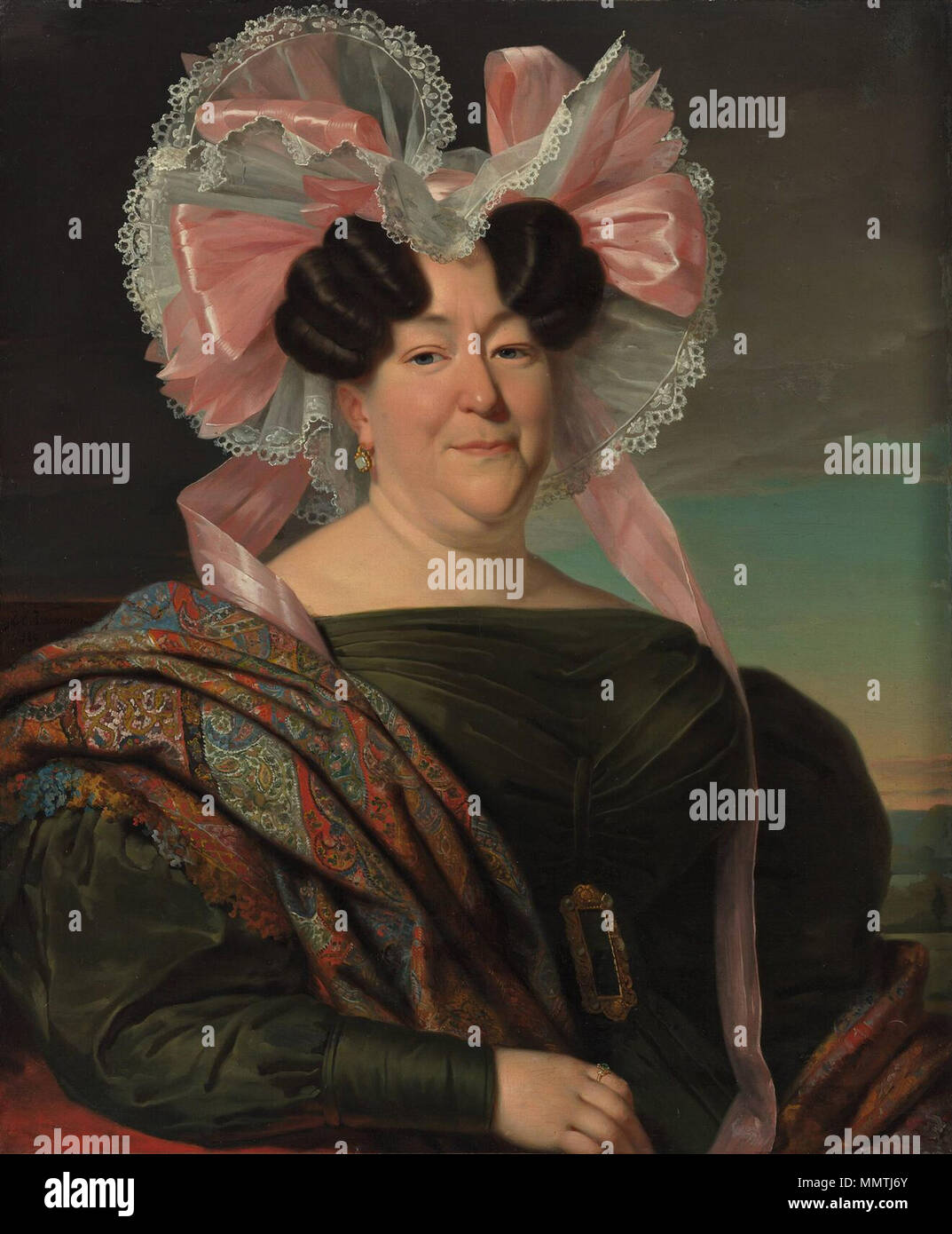 Portrait d'une femme inconnue Banque de photographies et d’images à ...
