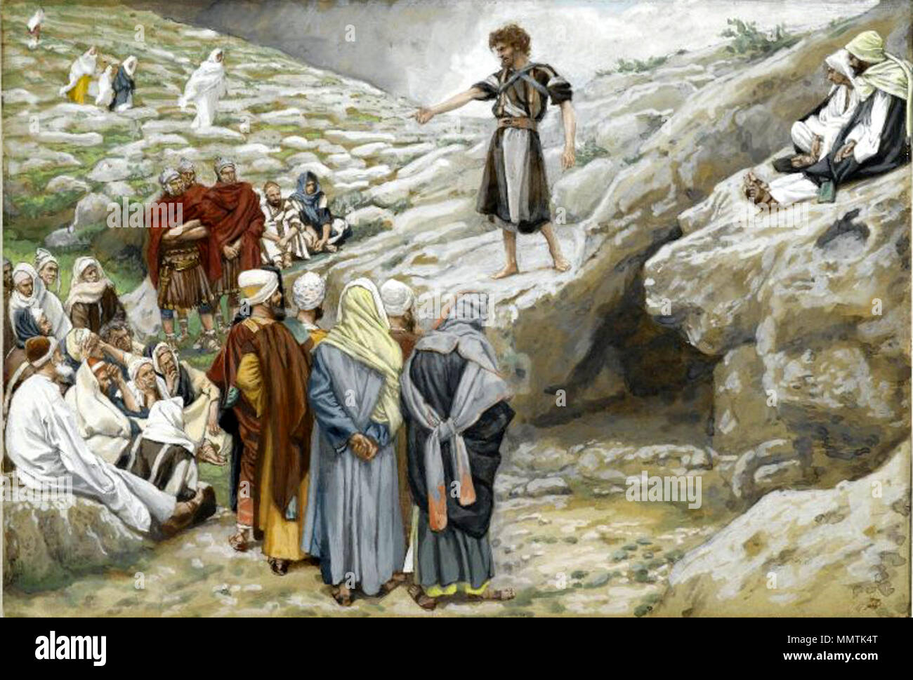 English : Saint Jean-Baptiste et les pharisiens l'Anglais : Saint Jean Baptiste et les Pharisiens . Entre 1886 et 1894. Le Musée de Brooklyn - Saint Jean Baptiste et les Pharisiens (Saint Jean-Baptiste et les pharisiens) - James Tissot - dans l'ensemble Banque D'Images English : Saint Jean-Baptiste et les pharisiens l'Anglais : Saint Jean Baptiste et les Pharisiens . Entre 1886 et 1894. Le Musée de Brooklyn - Saint Jean Baptiste et les Pharisiens (Saint Jean-Baptiste et les pharisiens) - James Tissot - dans l'ensemble Banque D'Images