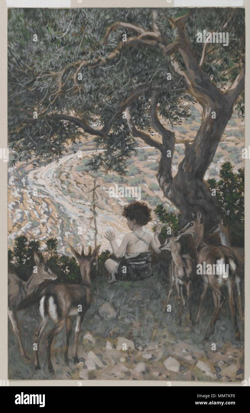 Français : L'enfance de saint Jean-Baptiste l'Anglais : l'enfance de Saint Jean le Baptiste . Entre 1886 et 1894. Le Musée de Brooklyn - l'enfance de Saint Jean le Baptiste (L'enfance de saint Jean-Baptiste) - James Tissot - dans l'ensemble Banque D'Images Français : L'enfance de saint Jean-Baptiste l'Anglais : l'enfance de Saint Jean le Baptiste . Entre 1886 et 1894. Le Musée de Brooklyn - l'enfance de Saint Jean le Baptiste (L'enfance de saint Jean-Baptiste) - James Tissot - dans l'ensemble Banque D'Images