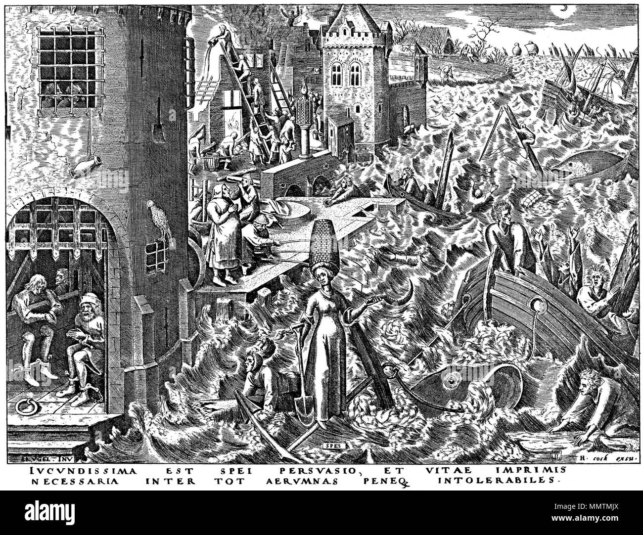 . Les sept vertus, à savoir les vertus théologales de Foi, espérance et charité et les quatre vertus cardinales de la prudence, la justice, la tempérance et la force, par Brueghel, publié par Philippe Galle. Voir aussi : Brueghel : les sept vices Deutsch : Brueghel d. Ä., Folge der "Tugenden", Die Hoffnung. . À partir de 1561 jusqu'à 1562. Pieter Brueghel l'ancien (1526/1530-1569) Noms alternatifs Pieter Breugel, Pieter Breughel, Pieter Brueghel, paysan Brueghel Description peintre flamand, dessinateur et graveur Date de naissance/décès entre 1526 et 1530 9 septembre 1569 Lieu de naissance/décès Q1981676 Banque D'Images