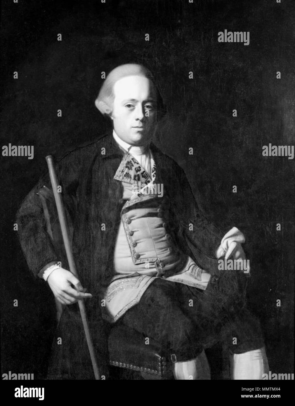 Portrait de John Lane. vers 1770. Le Musée de Brooklyn - Portrait de John Lane - John Singleton Copley - dans l'ensemble Banque D'Images