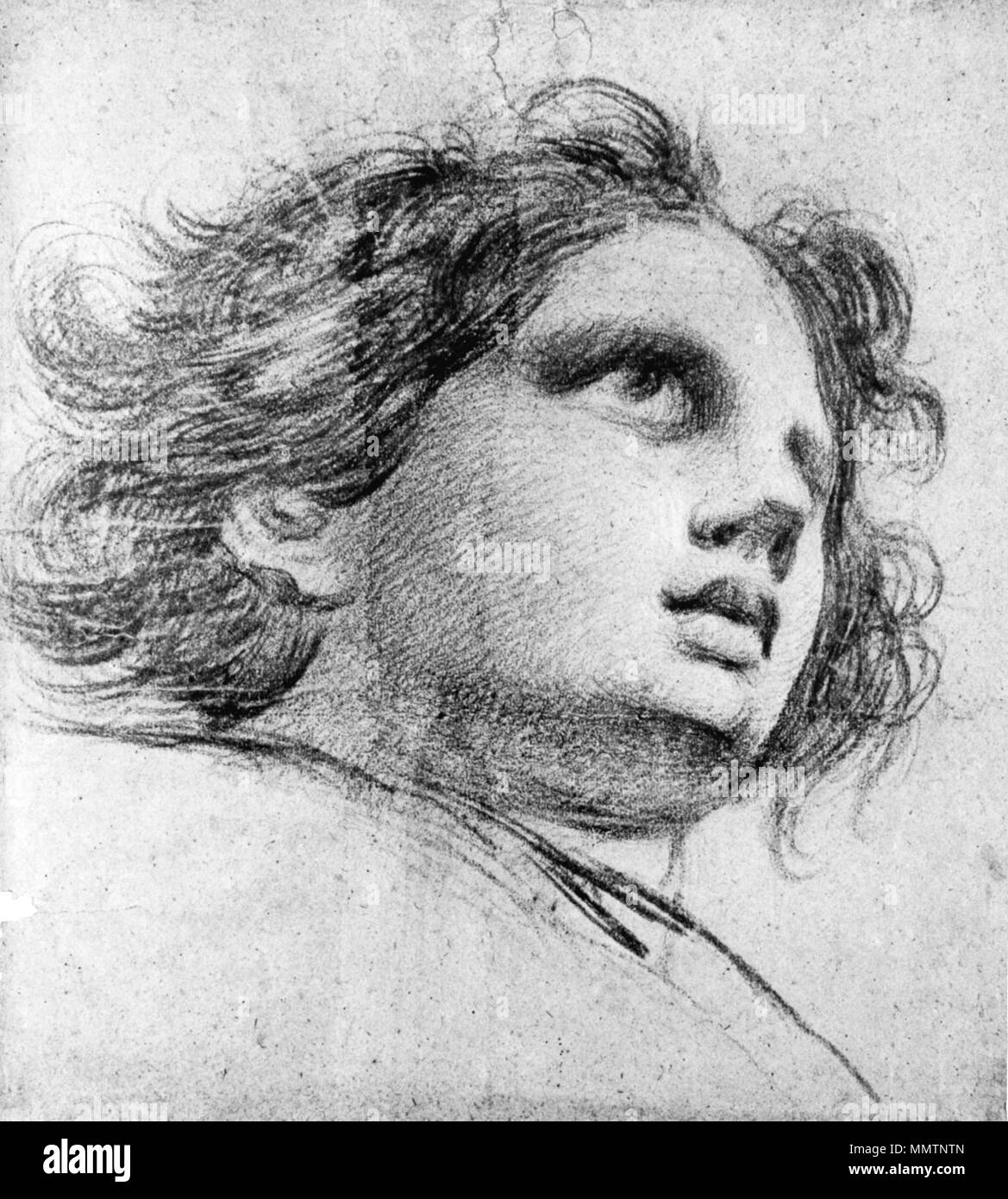 Cabeza de ángel Banque D'Images