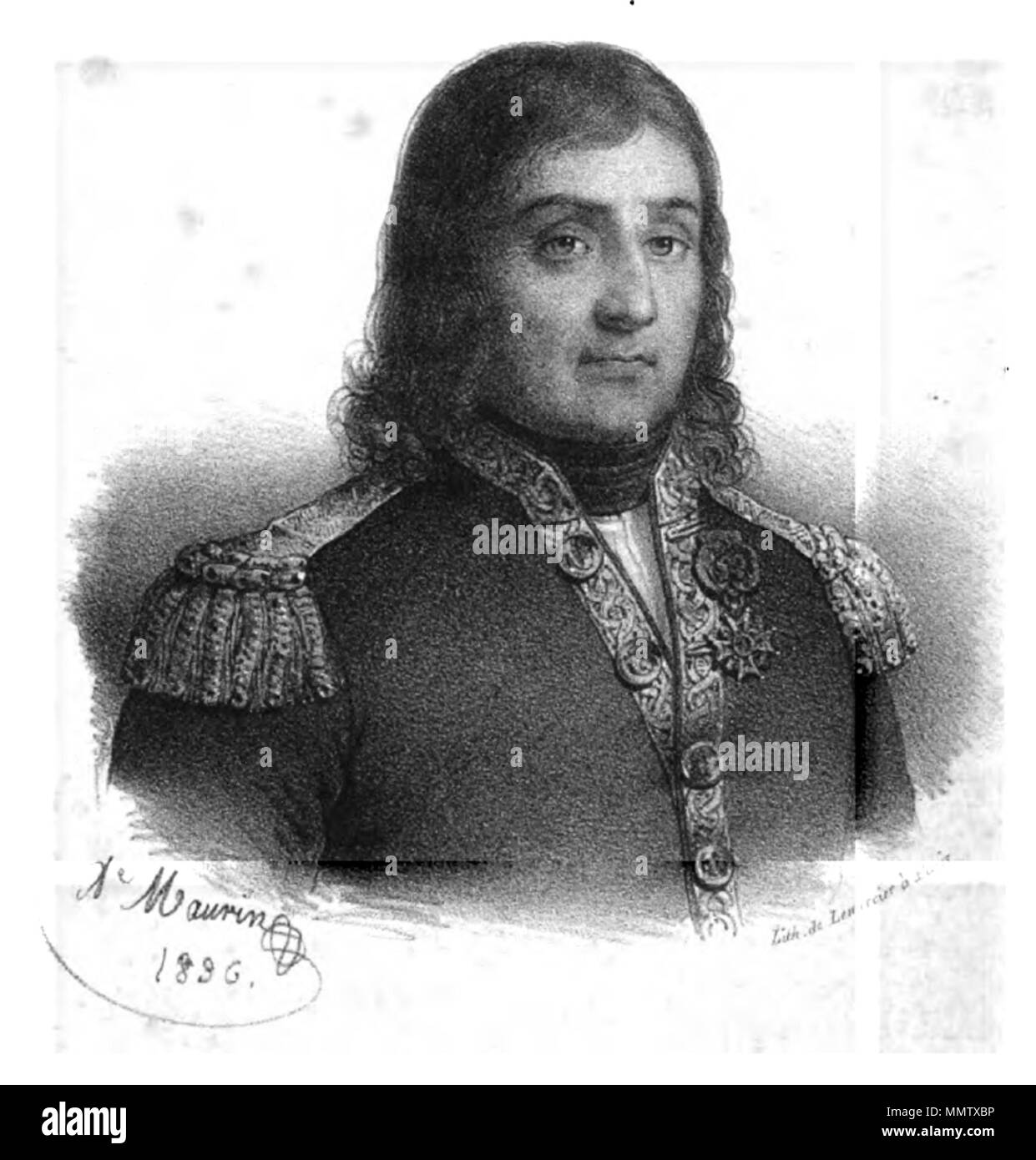 . Jacques Cassard Cassard-Antoine Maurin Banque D'Images