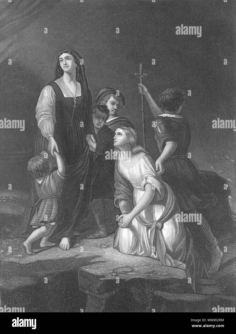 . Anglais : une scène épique de triomphe dans la vie chrétienne. . 1874. Daniel Huntington (1816-1906) Noms alternatifs Daniel P. Huntington ; dan. Description de l'artiste américain huntington et peintre Date de naissance/décès 4 octobre 1816, 19 avril 1906 Lieu de naissance/décès New York City New York City contrôle d'autorité : Q323987 : VIAF ?23216629 ISNI : ?0000 0000 6681 0816 ULAN : ?500017937 RCAC : ?c91002048 GND : ?129355194 Christiana WorldCat et de miséricorde dans la vallée de l'ombre de la mort de Daniel Huntingdon - qualité moyenne Banque D'Images