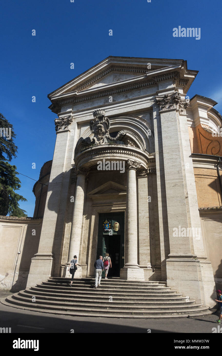Rome Italie 2018 - Église Sant'Andrea al Quirinale - Eglise de Saint Andrew's au Quirinal, Banque D'Images