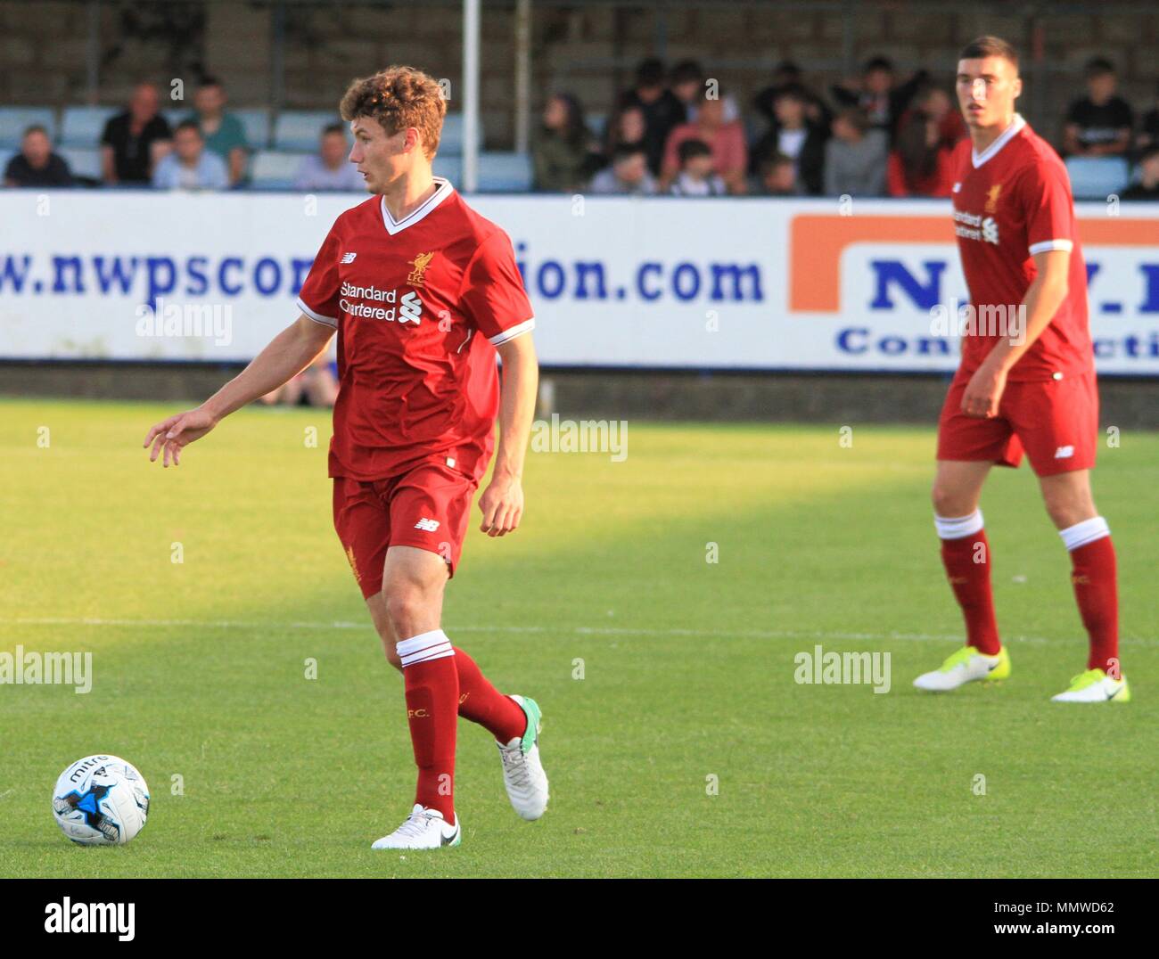 Muro,uk, Rhyl Fc prendre sur Liverpool u23s dans un match amical, Ian crédit Fairbrother/Alamy Banque D'Images