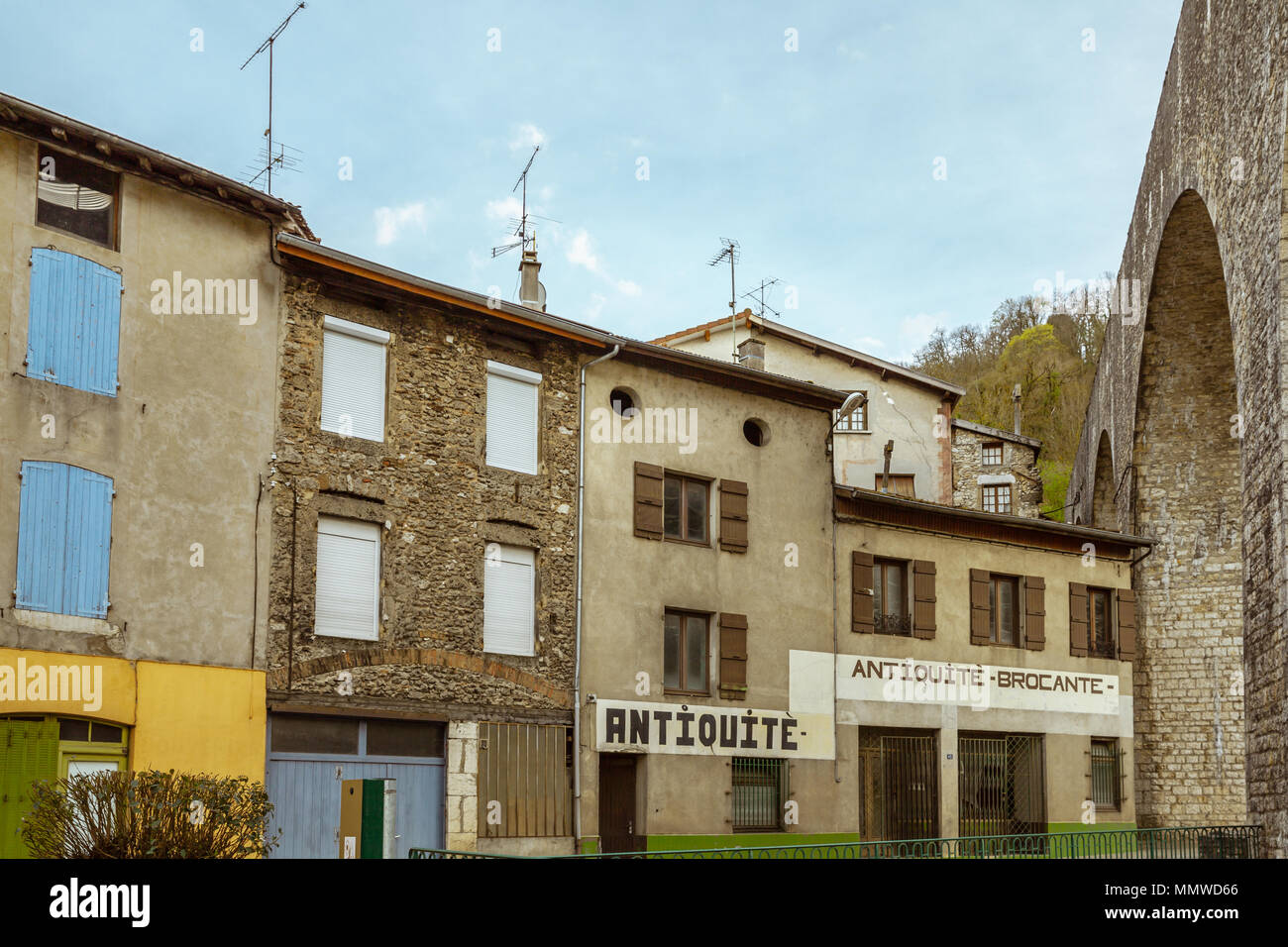 Parnans une petite ville française dans la région Auvergne-Rhône-Alpes France Voyage Banque D'Images