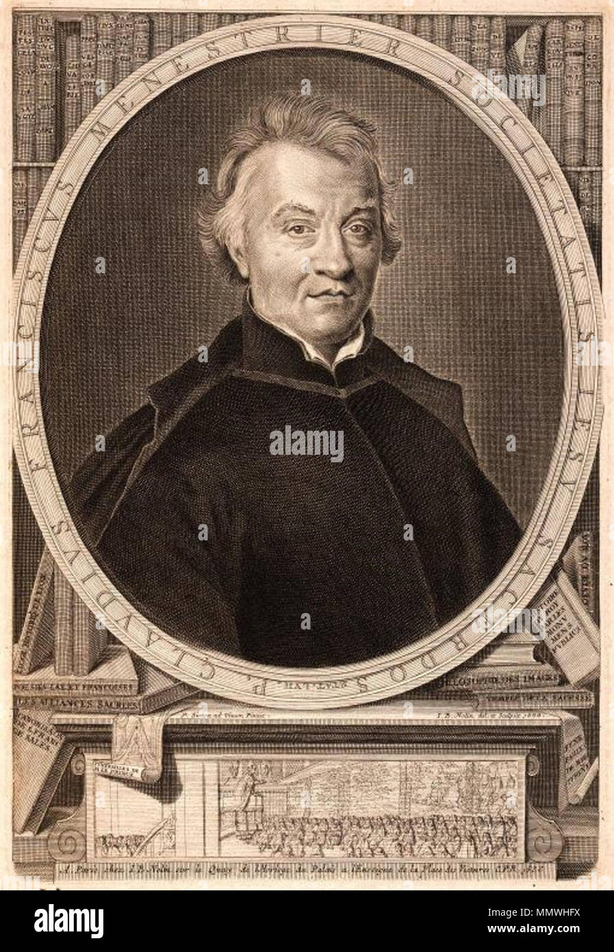 Claude-François Ménestrier Banque D'Images