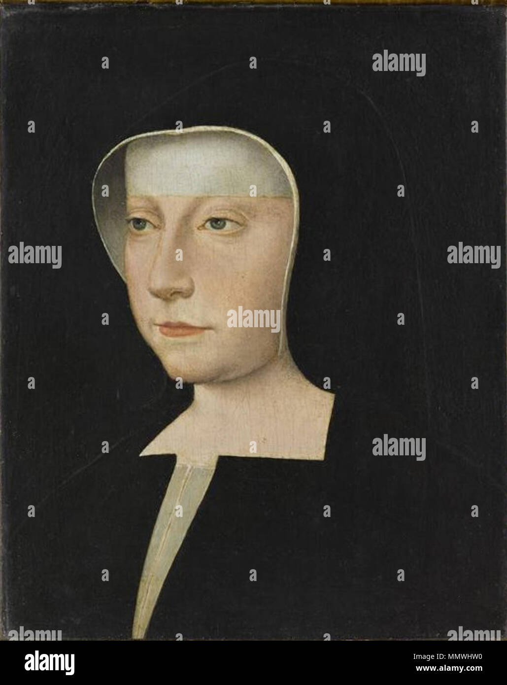 Portrait de Louise de Savoie (1476-1531), mère de François Clouet, École de Jean - Louise de Savoie - Toulouse Banque D'Images