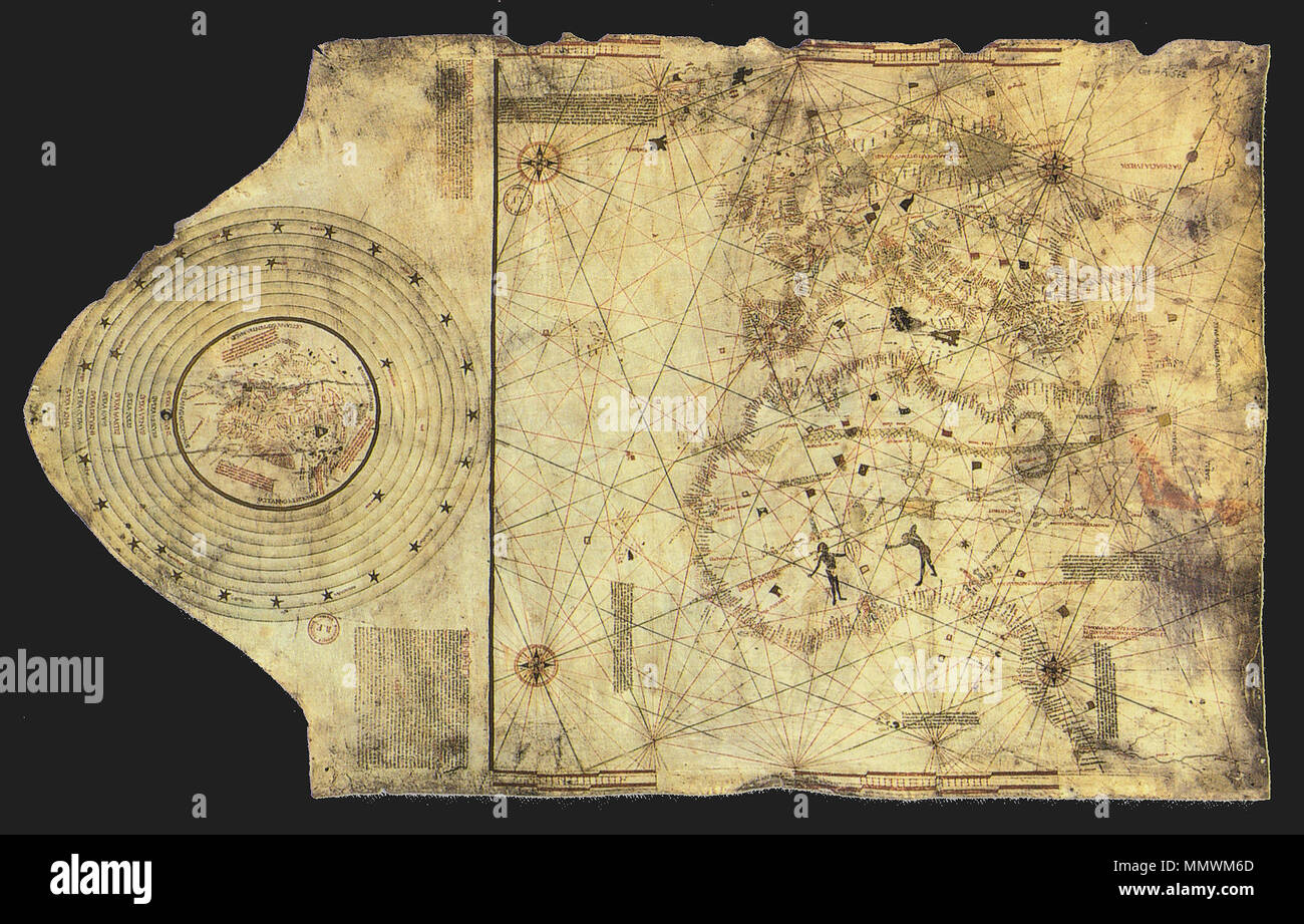 . Anglais : Christophe Colomb Carte. L'atelier de Bartolomeo, Lisbonne et Christophe Colomb, c.1490. Cette carte ne peut pas être définitivement lié à Columbus.[1] Español : Mapa de Cristóbal Colón. Lisboa, le taller de Bartolomé y Cristóbal Colón, hacia 1490. Français : Carte-portulan de Christophe Colomb, l'atelier de Bartolomeo et Christophe Colomb, vers 1490 Čeština : Mapa Kryštofa dílna Kryštofa Kolumba, un Kolumbových Bartoloměje, cca. Circa 1490 1490 .. Anglais : Bartolomeo et Christopher Colombus Español : Bartolomé y Cristóbal Colón ColombusMap Banque D'Images